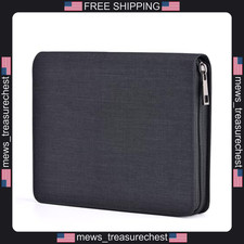 Pen Case Waterproof Canvas Organizer with 12 Slots for Pens and Markers picture