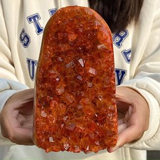 3.10LB Natural Super beautiful yellow crystal cave quartz crystal mineral collec picture