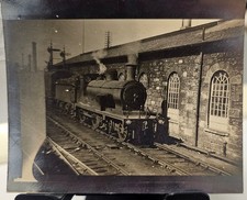 Vintage Inverness Railway Steam Loco Photo 
