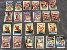 1986 Garbage Pail Kids OS4 & OS5 23 Card Lot  NM / Excellent Vintage A & B Cards picture