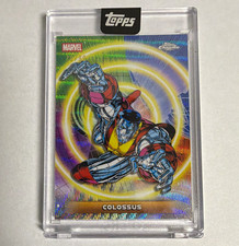 Topps 2026 Chrome Marvel X-Men Colossus 72/99 Attention Colossus picture