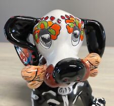 Talavera Folk Art Dachshund Puppy With Bone Large 11 