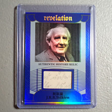 J.R.R. Tolkien Authentic History Relic, 2025 Eternal Revelation WC #47/75 picture