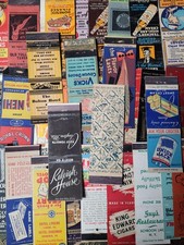 25 Random Vintage Matchbook Covers picture