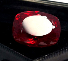 10-12 Ct Rear Most Demanded Cushion Natural Red Ruby Cut Certified Loose stone picture
