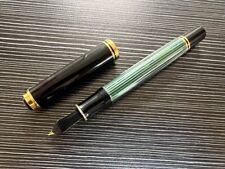 Pelikan Souveran Fountain Pen M800 Vintage Green Nib M 14K EN Stamp Early Type picture