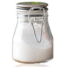 Tablecraft Resealable Salt and Pepper Shakers 3.5 oz, Stainless Steel,Clear picture