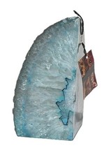 Polished Baby Brazilian Agate Half W Water Lines + Bands Glass like A+ Specimen  picture