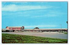 c1960's Oasis Motel And Swimming Pool Roadside Harrison Arkansas AR Postcard picture