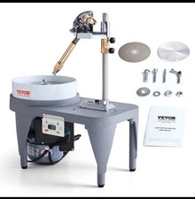 Gem Faceting Machine, 3.2A 180W 2800RPM Corded Jade Grinding Polishing Machine, picture