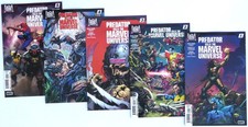 PREDATOR KILLS The MARVEL UNIVERSE (5) comic Lot #1 2 3 4 5 1st print Set Yautja picture