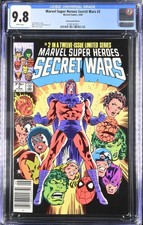 Marvel Super Heroes Secret Wars #2 (1984) CGC 9.8 WP, NEWSSTAND Original Owner picture