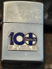 Zippo Lighter Santa Fe San Bernardino Yard picture