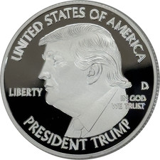 EL2-23 President Donald Trump 1776 - 2026 250th Anniversary Mirror Finish Coin L picture