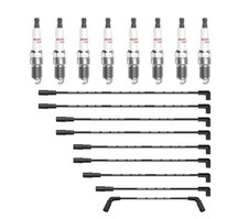 41-993 Iridium Spark Plugs & Wires for Chevy 5.7L 4.3L 5.0L picture