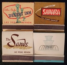 4 - LAS VEGAS, NEVADA HOTEL FULL  MATCHBOOKS picture