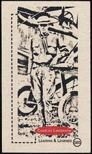CHARLES LINDBERGH - 2011 'LEADERS & LEGENDS' #595 - AMERICAN AVIATOR/AUTHOR/ICON picture