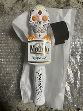 Rare Modelo Especial Sugar Skull Beer Draft Tap Handle 10 1/4