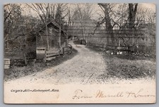 Curzon's Mill Newburyport MA UDB 1907 Vintage Postcard TS-262 picture