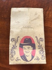 RARE HOPALONG CASSIDY CANDY BOX / CONTAINER WILLIAM BOYD 1950 TOPPS CAN DIVISION picture