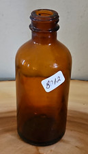 Owens-Illinois Amber Glass Medicine Bottle Oakland Plant 1930s - 1940s No Lid picture