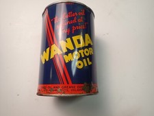 Vintage Wanda Oil 1 Qt Unopened 1940s 1950s Cato Oil Co Oklahoma City picture