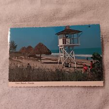 Vintage Vero Beach Florida Postcard Municipal Beach picture