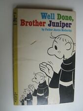 Vintage Humor Paperback Well Done Brother Juniper by Father Justin McCarthy BIS picture