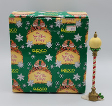 Enesco The North Pole Village Lamp Post 869643 Sandi Zimnicki Orig Box Packaging picture