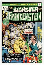 Frankenstein #1 VF- 7.5 1973 picture