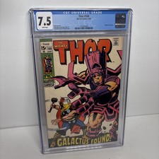 THOR 168 CGC 7.5 VF- Galactus Cover Art / Thor Vs. Galactus picture