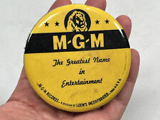 vtg MGM celluloid advertising record brush loews music  picture