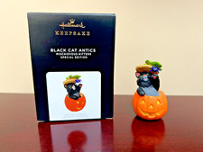 2021 Hallmark Ornament Black Cat Antics ~ Mischievous Kittens Special Edition picture