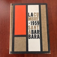 'La Cumbre' University of California, Santa Barbara 1959 Yearbook UCSB picture