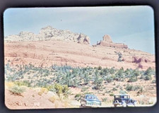 1951 35mm Slides (Set 4) Very Old Cars, Devils Fencepost, Yellowstone Area picture