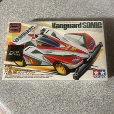 Discontinued Rare Tamiya Full Cowl Mini 4Wd Vanguard Sonic Let'S Go Unassembled picture