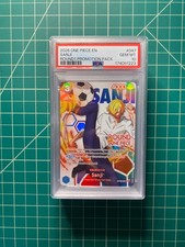 2026 ONE PIECE ROUND1 PROMOTION PACK #047 SANJI PSA 10 picture