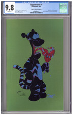 Tiggomverse 1 CGC 9.8 Lollipop Edition Virgin Foil Variant Venom 150 Young Hom picture