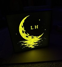 Lord Huron LED Custom Light Box - Moon & The Lake picture