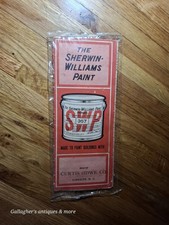 Very rare 1920s 30s Sherwin Williams Paint brochure Curtis Hardware Liberty NC picture