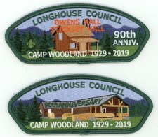 BSA - Longhouse Council - Camp Woodland 90th Ann CSPs picture