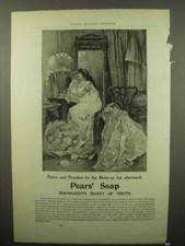 1897 Pears' Soap Ad - Madame Sarah Bernhardt picture