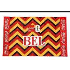 Official Coca-Cola x FIFA World Cup 2026 Belgium Flag Cape – NEW Sealed picture