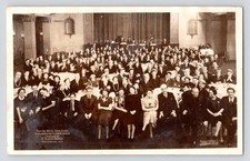 RPPC Towers Hotel Employees Thanksgiving Supper Dance Brooklyn NY c1937 Postcard picture