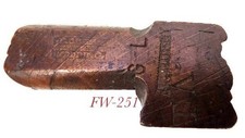 wood wooden LONDON 1700's ROBERT WOODING complex profile Molding Plane tool picture