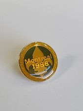 American Public Transit Association Badge Pin Montreal 1988 Vintage picture