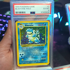 PSA 6 1999 Pokémon Game Holo 2-Card Lot Blastoise #2 Venusaur #15 EN picture