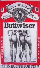 BUTTWISER BEER FLAG NEW 3X5FT BUDWEISER better quality banner sign US seller   picture