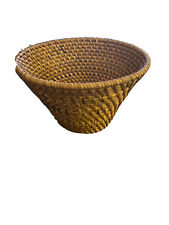 Vintage Woven Reed Flower Pot Basket 8