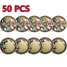 50PCS US Military Family Army Veteran Appreciation Commemorative Challenge Coin picture